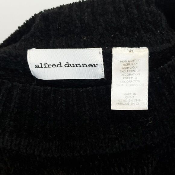 Alfred Dunner Poinsettia Pullover Holiday Sweater - Picture 11 of 11